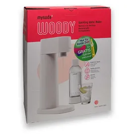 MySoda Woody WD002F-W white + PET-Flasche + CO2-Zylinder