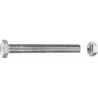 Connex Sechskantschrauben M8 x 80 mm 30 Stück