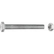 Connex Sechskantschrauben M8 x 80 mm 30 Stück