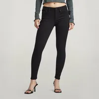 G-Star Arc 3D Mid Skinny Jeans - Pitch Black
