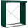 hörmann stauraumsysteme Kaminholzregal Typ 2 181 x 103 cm Moosgrün/Holz