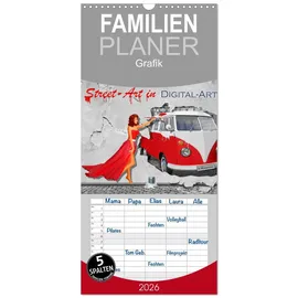 Calvendo Familienplaner mehrfarbig 2026