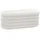 SalesFever Bettbank Bouclé Weiß 108 x 42 x 45 cm