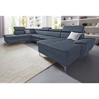 exxpo - sofa fashion Wohnlandschaft, wahlweise mit Bettfunktion und Bettkasten