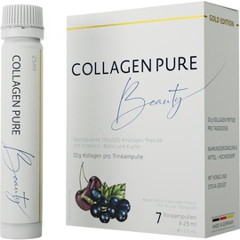 Mediakos GmbH Collagen Pure Beauty 10 g Kollagen hochdos.Gold