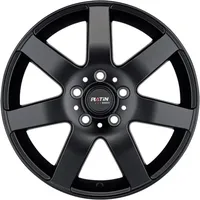 Platin P04 7 x 16 5 x 112 ET42 MB66,5 Schwarz Matt