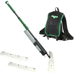 UNGER erGO! wax WunderWachser Bodenbeschichtungs-Set, Effizienter als je zuvor! Ultraschnell & ergonomisch mit nur einer Person, 1 Set