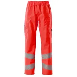 Überziehhose ACCELERATE SAFE, hi-vis Rot, Größe 4XL - rot - 4XL