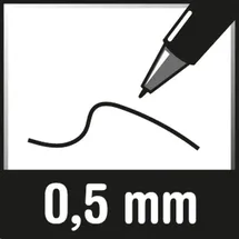 Lamy Kugelschreiber Basic Schwarz 0,5 mm 1 St.