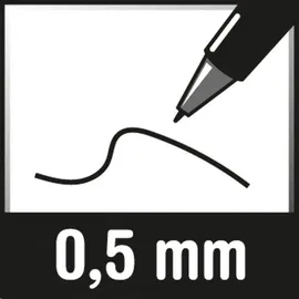 Lamy Kugelschreiber Basic Schwarz 0,5 mm 1 St.