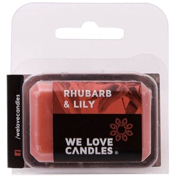 WE LOVE CANDLES Duftwachs Basic - Rhubarb & Lily 15g 15 g 