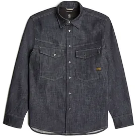 G-Star Dakota Regular Fit Langarmhemd Blau XL