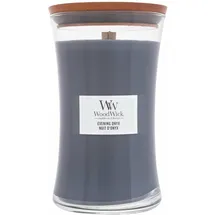 Woodwick Evening Onyx Duftkerze 610 g schwarz