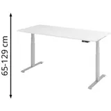 baselite Schreibtisch BaseLite Weiß / Silber