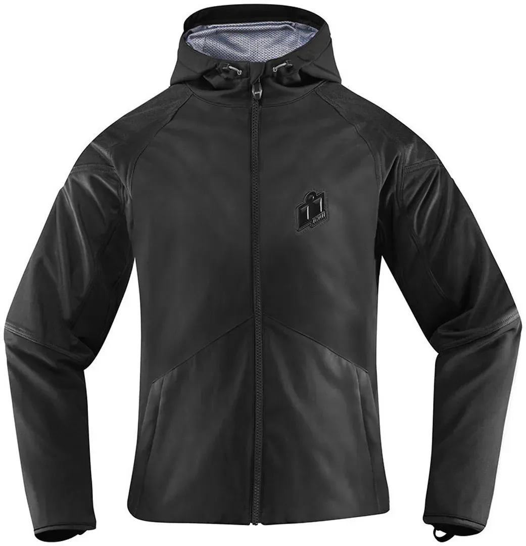 Icon Merc Stealth Damenjacke, schwarz, Größe 3XL
