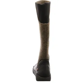 Softinos Damen Stiefel schwarz/braun - 39