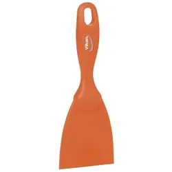 Vikan Spachtel, 75 mm, zur Entfernung angebrannter Verschmutzungen, Farbe: orange