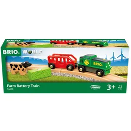 BRIO World Bauernhof-Batterie-Zug (63601800)