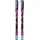 Salomon All-Mountain-Ski Pastel Neon Blue 3/Poppy Red/Black 110 cm