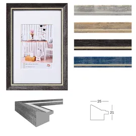 Walther Chalet Kunststoff Bilderrahmen weiß 13x18 cm 1 St.