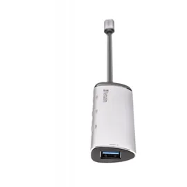 Verbatim USB-Hub, 4x USB-A 3.0, USB-C 3.0 [Stecker] (49147)