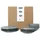 Broste Copenhagen Nordic Sea Geschirrset 12er Set blau