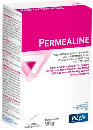 PiLeJe Permealine Nahrungsergänzungsmittel Immunsystem Orangengeschmack 20 Sticks