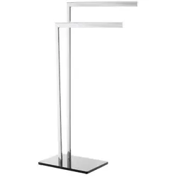 Optima Handtuchhalter Glass Chrom/Schwarz Metall, Glas GLASDRZRUC