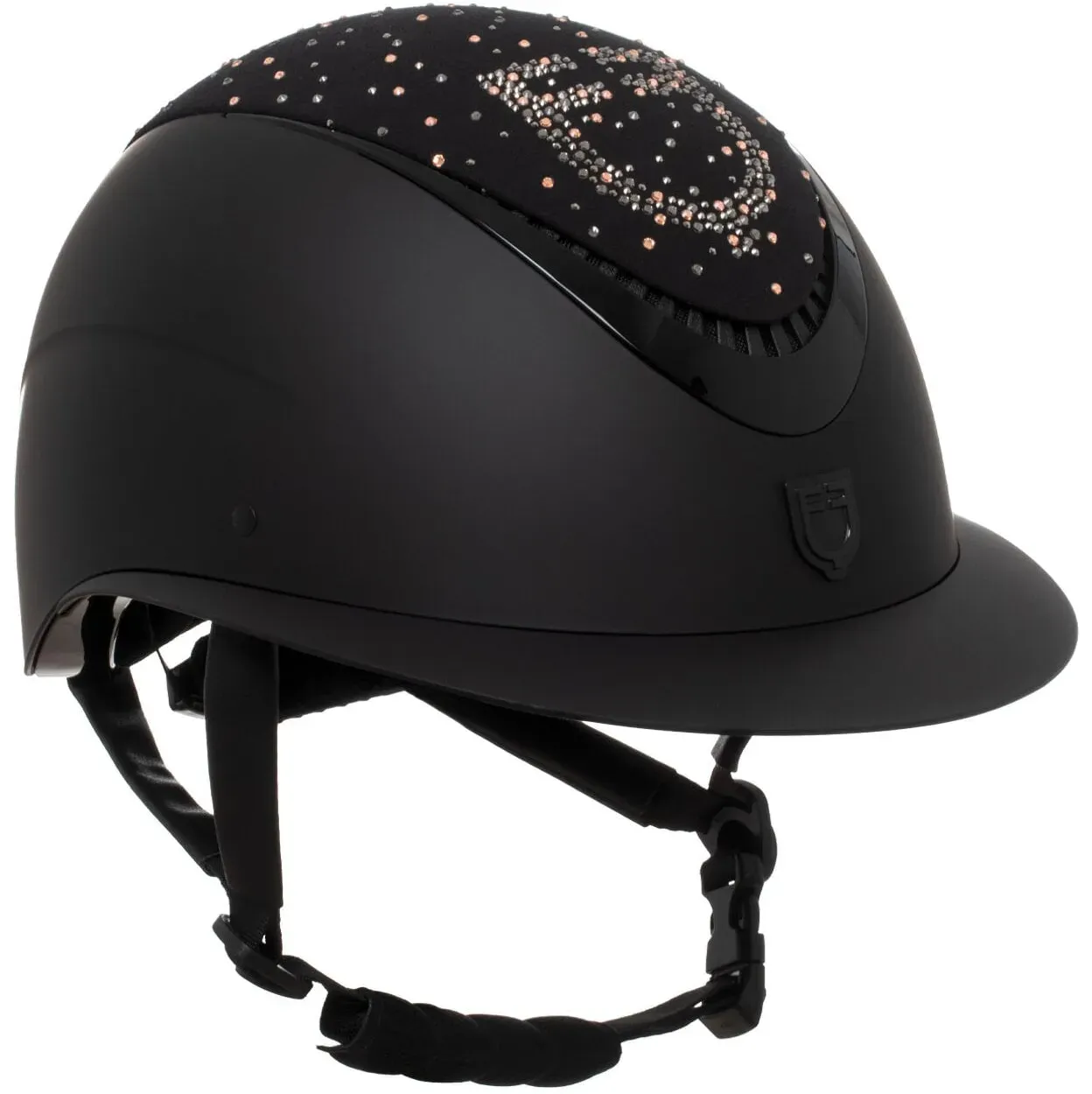 EQUESTRO Reithelm Proxima Wide Visor black M(55-57)