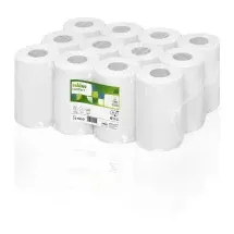 Satino Comfort 317050 Recyclingpapier,perforiert, 1-lagig, CF1, weiß, 340 Blatt a 19,7x35cm, 1