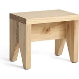 HAY Hocker Holz 30 x 25 x 19 cm Natur
