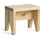 HAY Hocker Holz 30 x 25 x 19 cm Natur