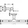 Hansgrohe Axor Universal Circular doppelt, Wandmontage, chrom