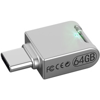 ZZALLL Tragbarer Mini Pendrive USB C Flash Drive 32GB 64GB Pendrive Handy Typ-C U Disk für Phone Pad Micro 64 Gb 32x23x6mm