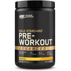 Gold Standard Pre-Workout Advanced 420g Optimum Nutrition EINHEITSGRÖSSE