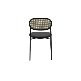 Möbel Kraft Esszimmerstuhl Remy Polyester schwarz