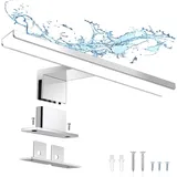 Badezimmerspiegelleuchte 6w 30cm 400lm, Led-schrankleuchte Kaltweiß 6000k, Ip44 Wasserdichte Badezimmerspiegelleuchte (300mm)