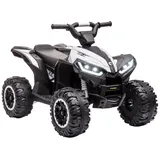 Homcom Elektro-Quad Kinderquad mit USB-Anschluss, Kindermotorrad mit Musik