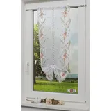 Stickereien Plauen Bändchenrollo Michelle 40 x 65 cm weiß