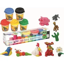 EDCO 70600 5er-Set Kinderknete