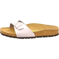 Birkenstock Madrid Birko-Flor schmal silber 35