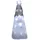 DEUBA Acryl Figur Weihnachtsmann 31x12x12 cm spritzwassergeschützt mehrfarbig