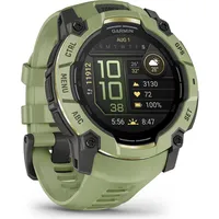 Garmin Instinct 3 AMOLED 50 mm Pebble Grey / Fern