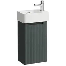 Laufen JUNA für VAL Waschtischunterbau, eine Tür, Scharnier rechts, SoftClose, zu H815280, 315x205x515mm, H4115621092661, Farbe: Verkehrsgrau