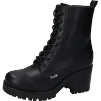 Dockers by Gerli Damen Schnürstiefeletten - schwarz