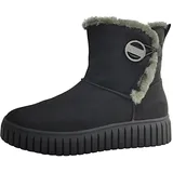 s.Oliver Bequeme Stiefeletten für Damen, Schwarz 39 EU