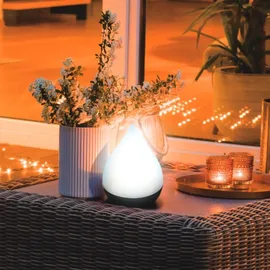 Grundig Solarleuchte Kunststoff 20,0 cm wetterfest/weiß