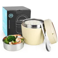 Luxuskollektion Thermobehälter 1500ml Vakuum Edelstahl Warmhaltebehälter