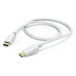 Hama USB-C auf USB-C 1,5 m Weiß