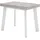 SKRAUT HOME Konsolentisch 160 x 73 x 90 cm Weiß/Zementgrau